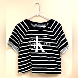 Calvin Klein Crop Top Size Large